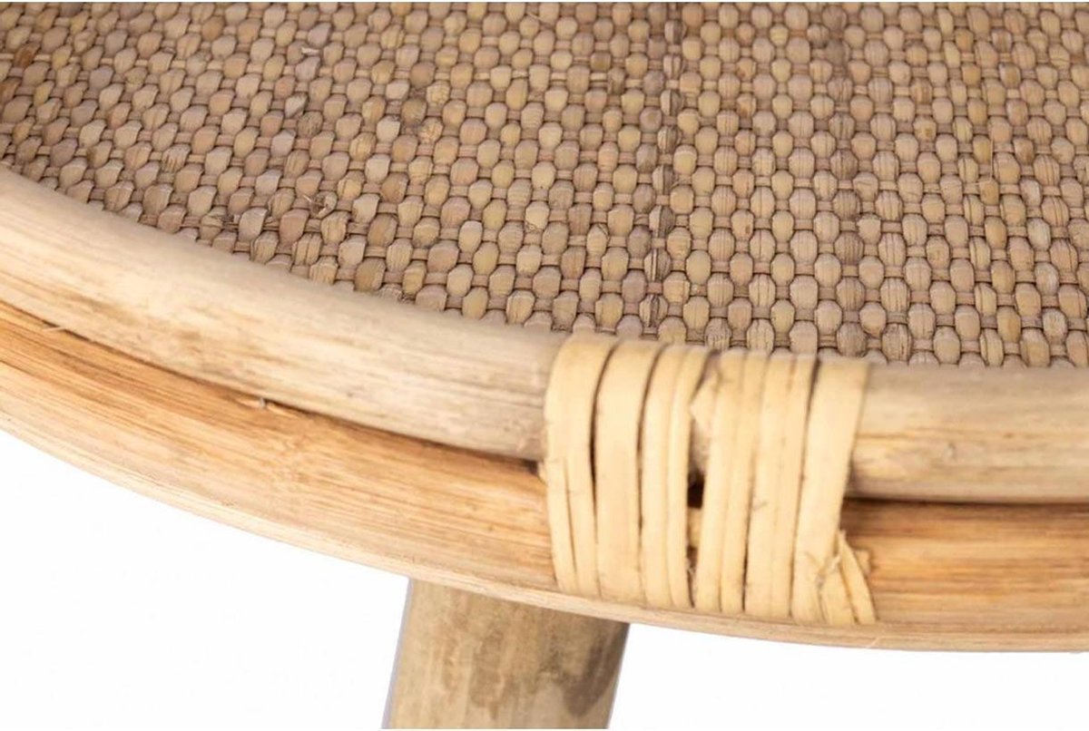 Kidsdepot Bijzettafel mylla - rotan naturel - naturel - Beige
