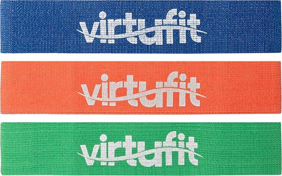 VirtuFit Mini Weerstandsband - Katoen Medium - Groen