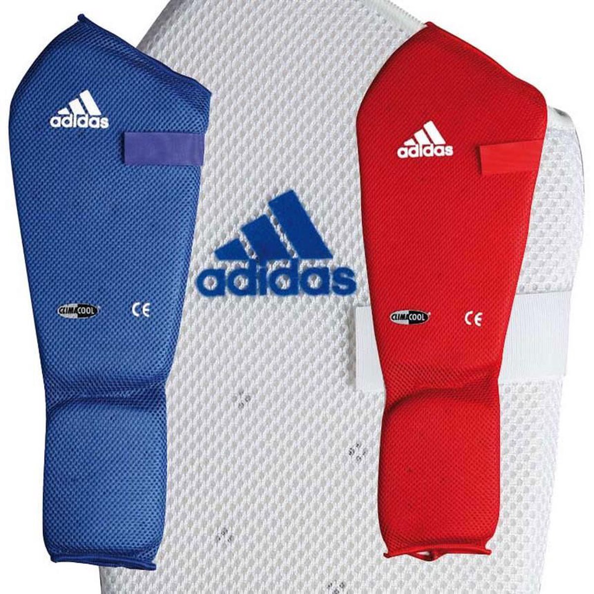 Adidas Elastische Scheenbeschermer S - Blauw