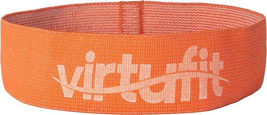 VirtuFit Mini Weerstandsband - Katoen Licht - Oranje