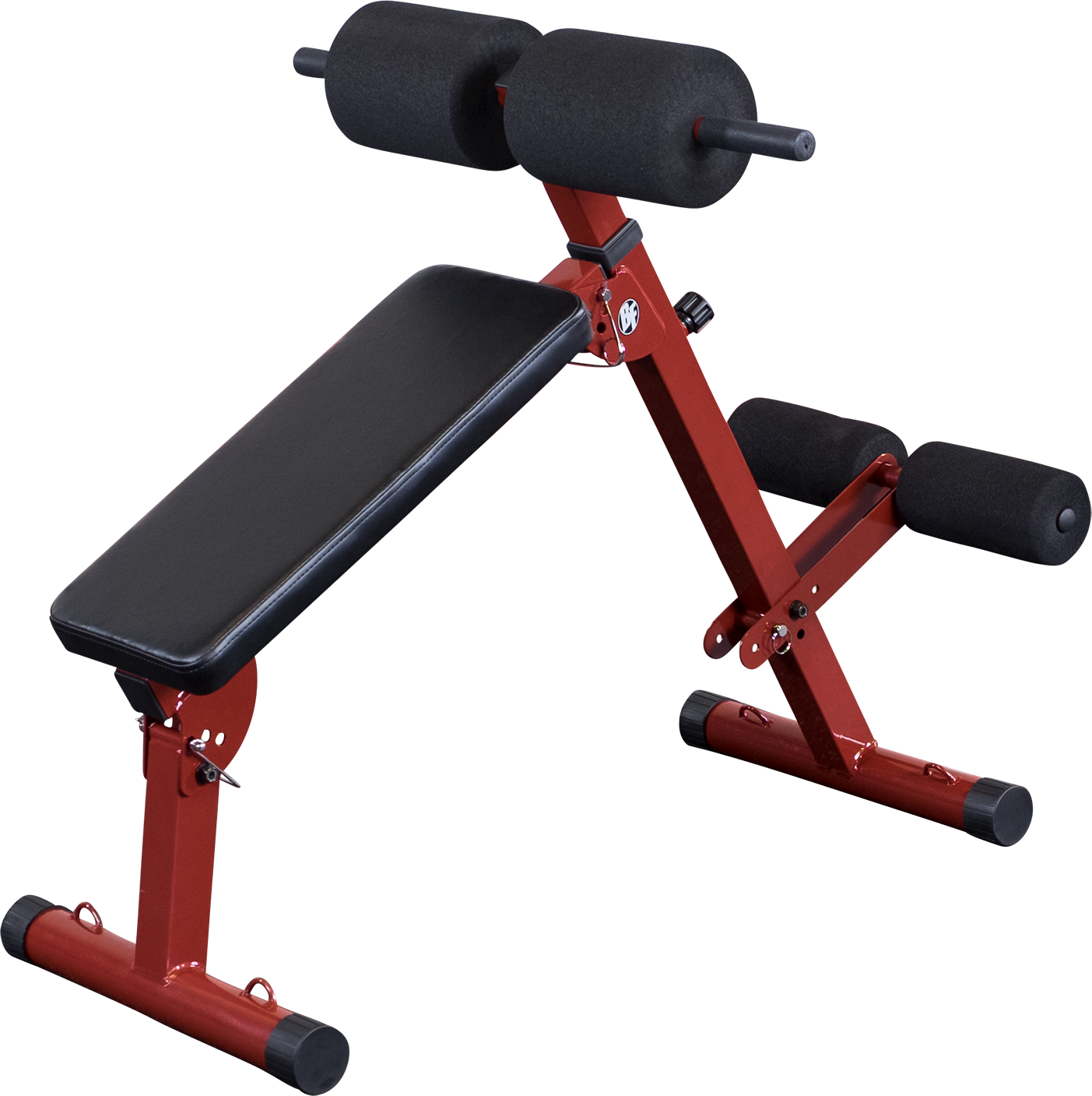 Body-Solid (Best Fitness) Ab Board Hyperextension - - Rood