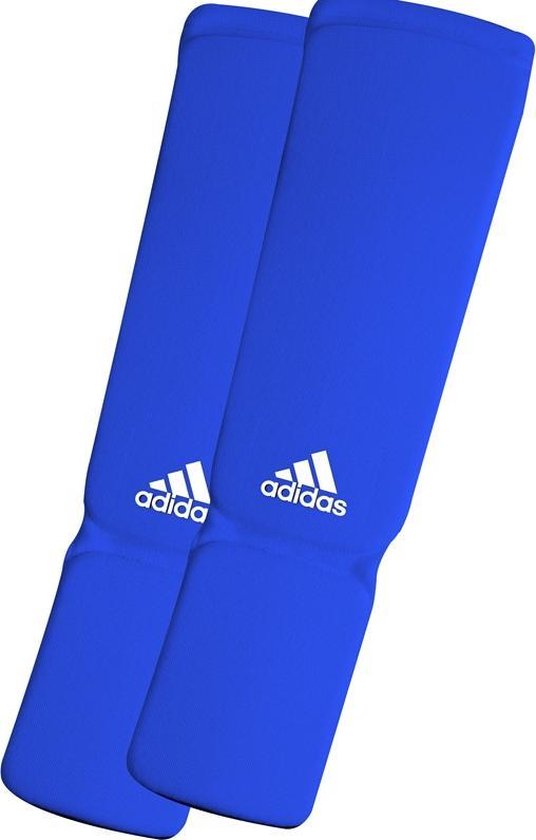Adidas Elastische Scheenbeschermer XL - Blauw