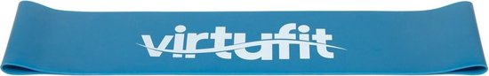 VirtuFit Mini Band - Weerstandsband - Fitness Elastiek - Sterk - - Blauw