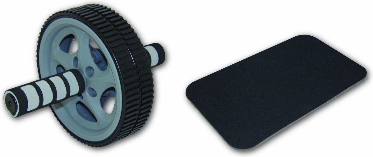 Tunturi Exercise Wheel Deluxe - Zwart