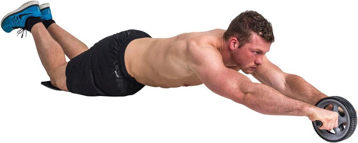 Tunturi Exercise Wheel Deluxe - Zwart