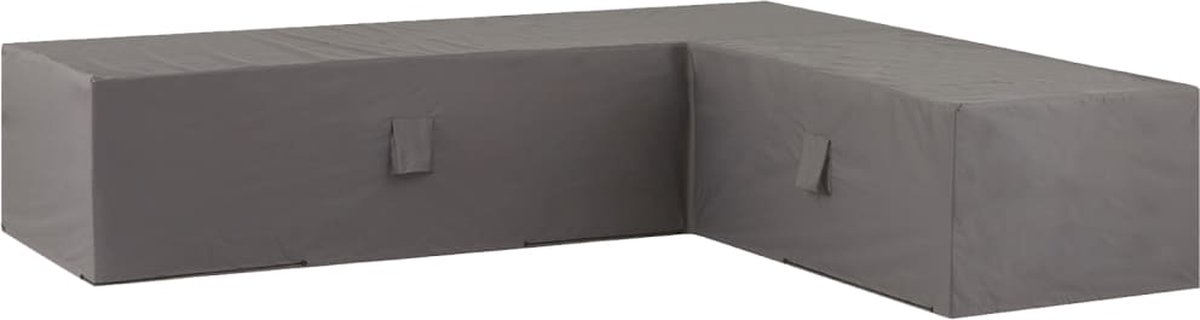 Madison Loungesethoes links 320x255x70 cm - Grijs