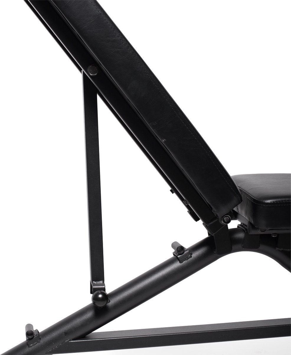 VirtuFit Multifunctionele Verstelbare Fitnessbank - Zwart