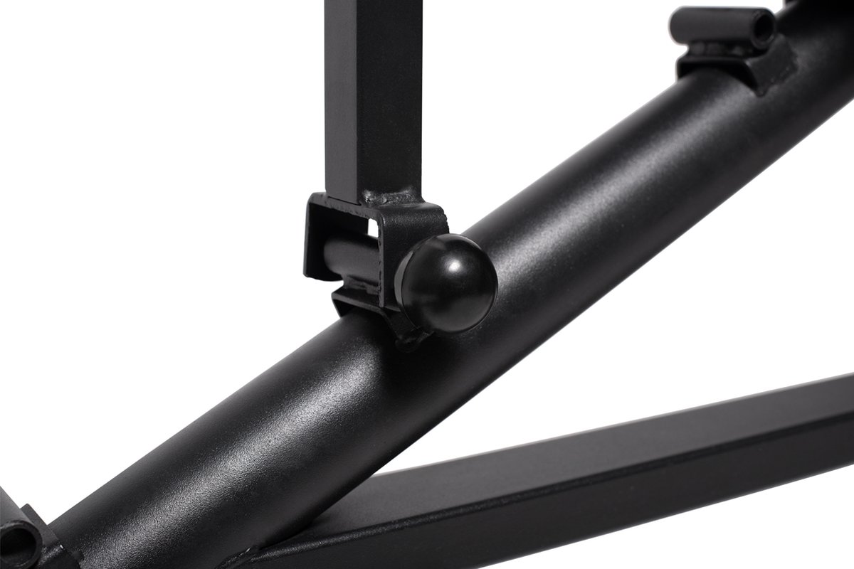 VirtuFit Multifunctionele Verstelbare Fitnessbank - Zwart