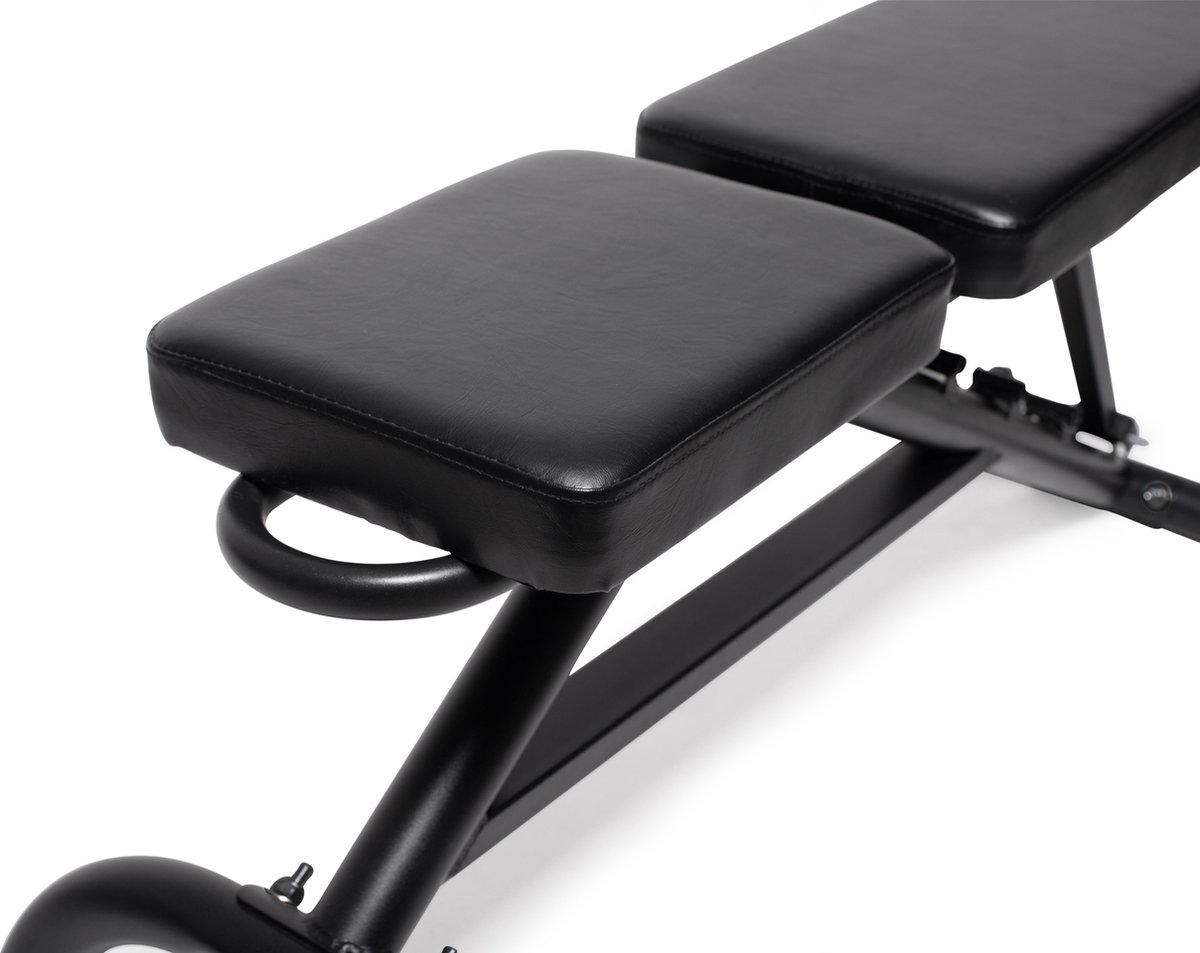 VirtuFit Multifunctionele Verstelbare Fitnessbank - Zwart