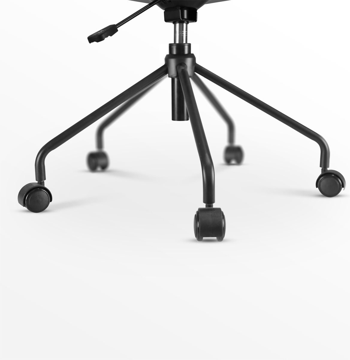 Nolon Nout bureaustoel met armleuningen - zwart onderstel - Beige