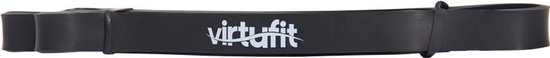 VirtuFit Pro Power Band - Weerstandskabel - Fitness Elastiek - Licht (22 mm) - - Zwart