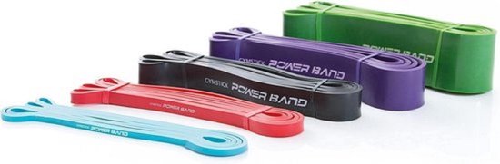 Gymstick Power Band - Met Online Trainingsvideo's - Extra Sterk - Groen