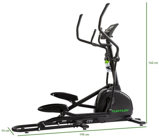 Tunturi Competence C25-F Crosstrainer - Zwart