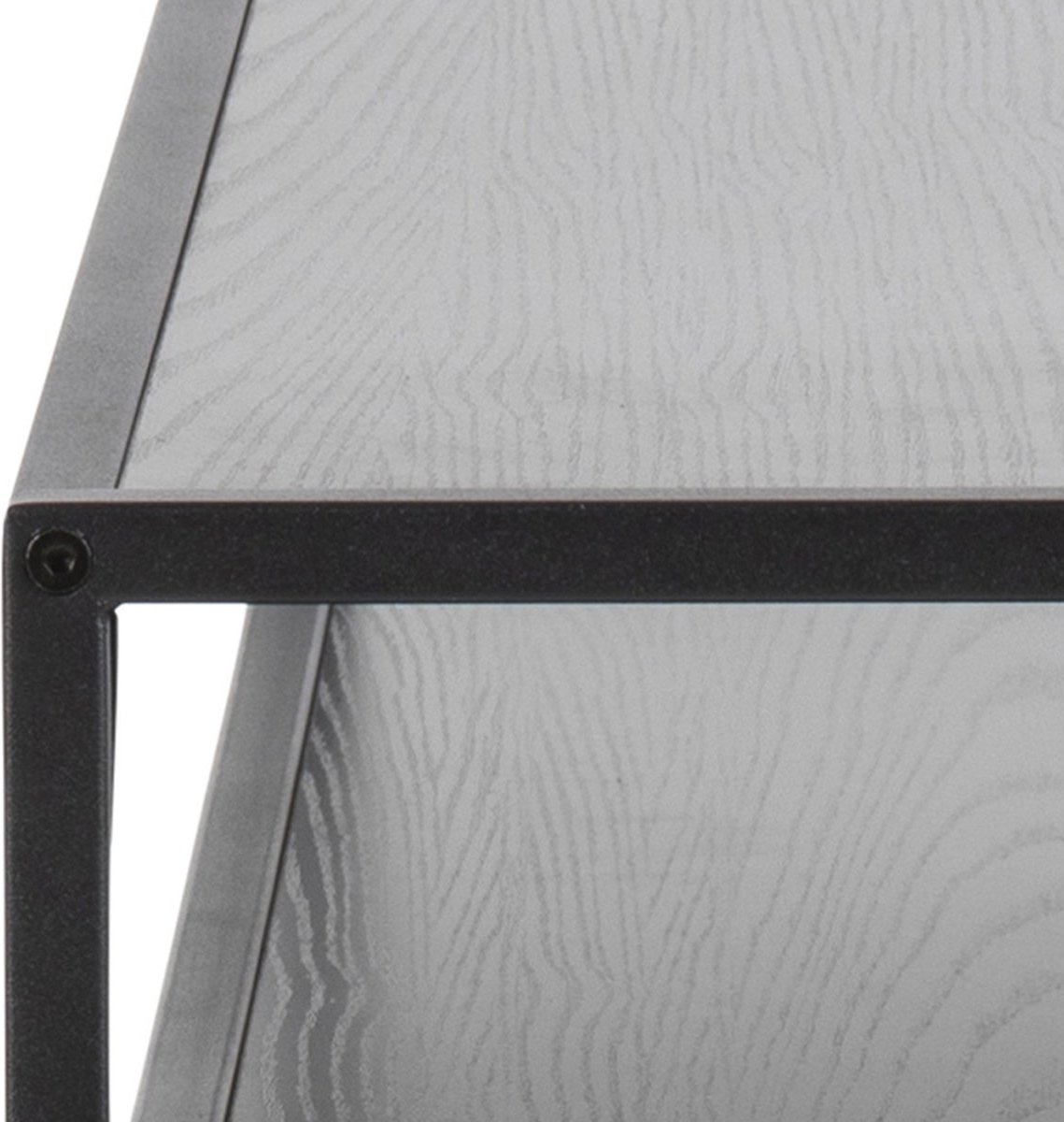 Lisomme Vic houten sidetable - 120 x 35 cm - Zwart