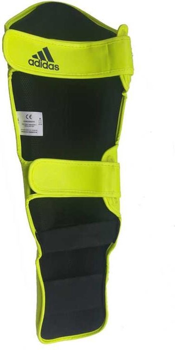 Adidas Hybrid Super Pro Scheenbeschermers - Geel/ - XL - Blauw