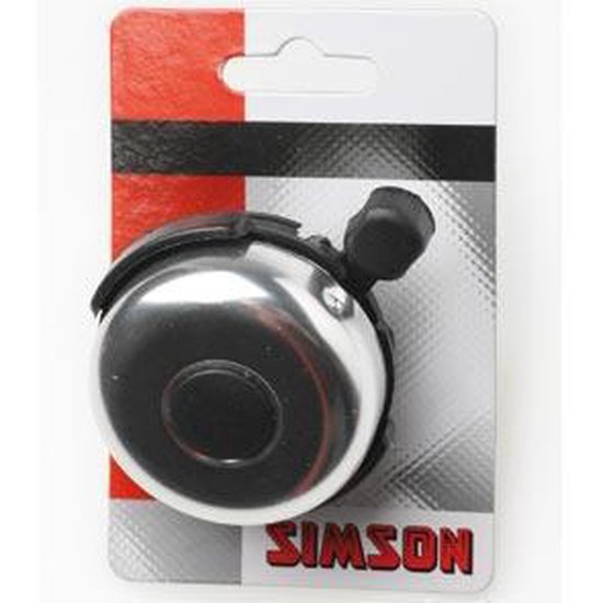 Simson Fietsbel Midi chroom - Silver