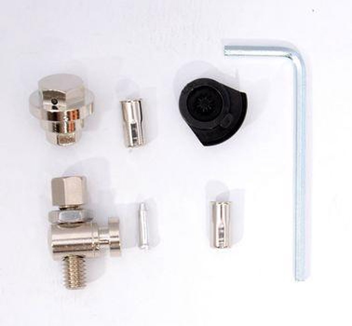 Simson Remkabelset Shimano Rollerbrake RVS zwart - Silver