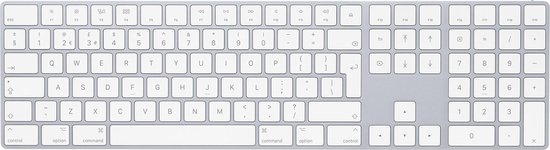 Apple Magic Keyboard met numeriek toetsenblok - Zilver - Silver