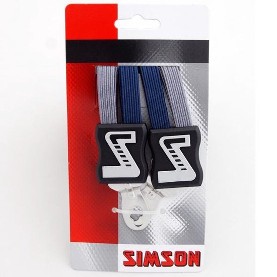 Simson Snelbinder extra strong marine/grijs - Blauw