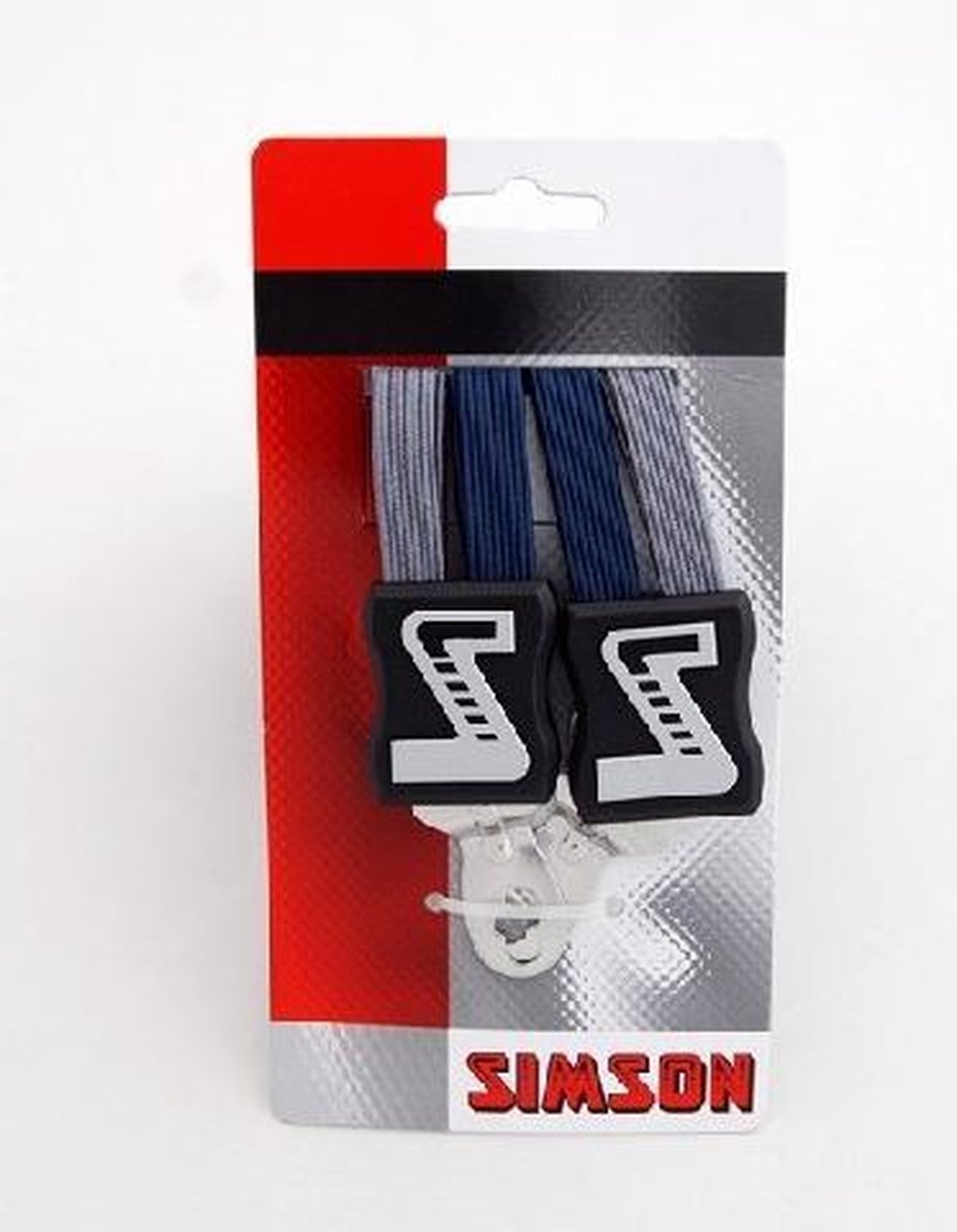 Simson Snelbinder extra strong marine/grijs - Blauw