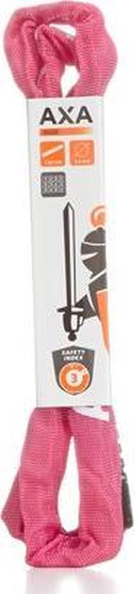 AXA Kettingslot Rigid RCC 120/3.5 - Roze