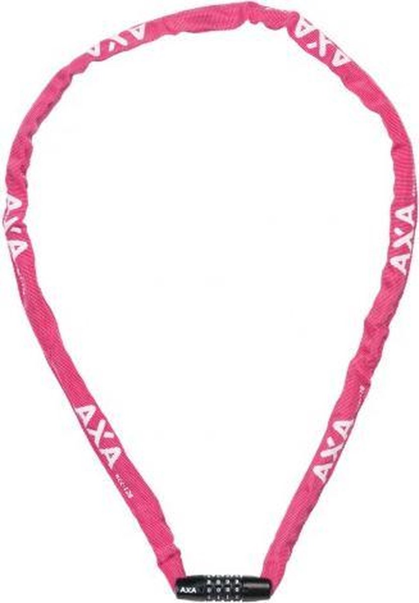 AXA Kettingslot Rigid RCC 120/3.5 - Roze
