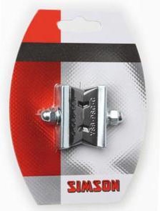 Simson Remschoenen Caliper 40mm - Zwart