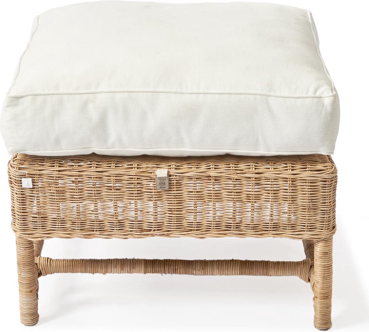Rivièra Maison Riviera Maison Nicolas Wing Chair Footstool - Bruin