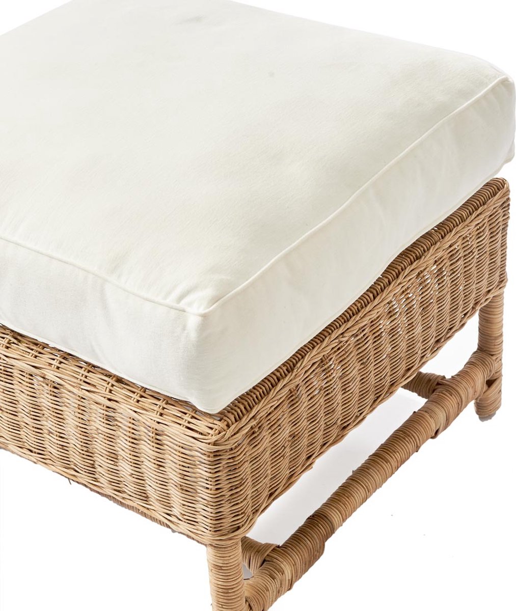 Rivièra Maison Riviera Maison Nicolas Wing Chair Footstool - Bruin