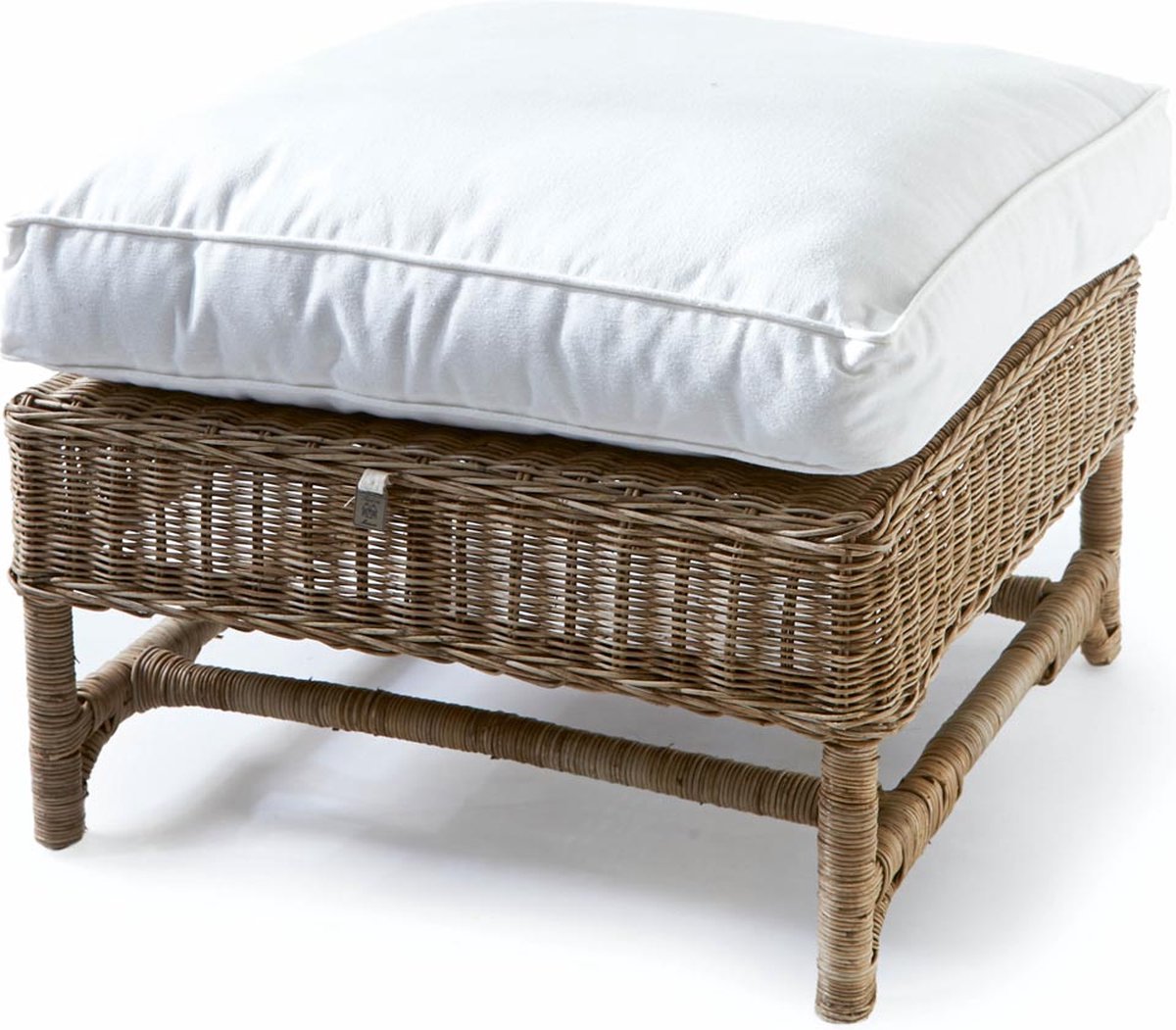Rivièra Maison Riviera Maison Nicolas Wing Chair Footstool - Bruin