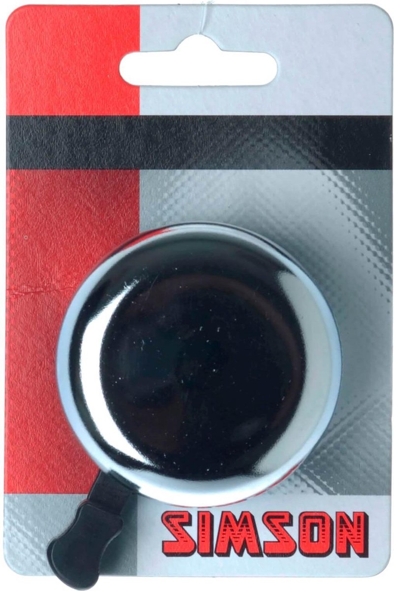 Simson Fietsbel Traditioneel chroom - Silver