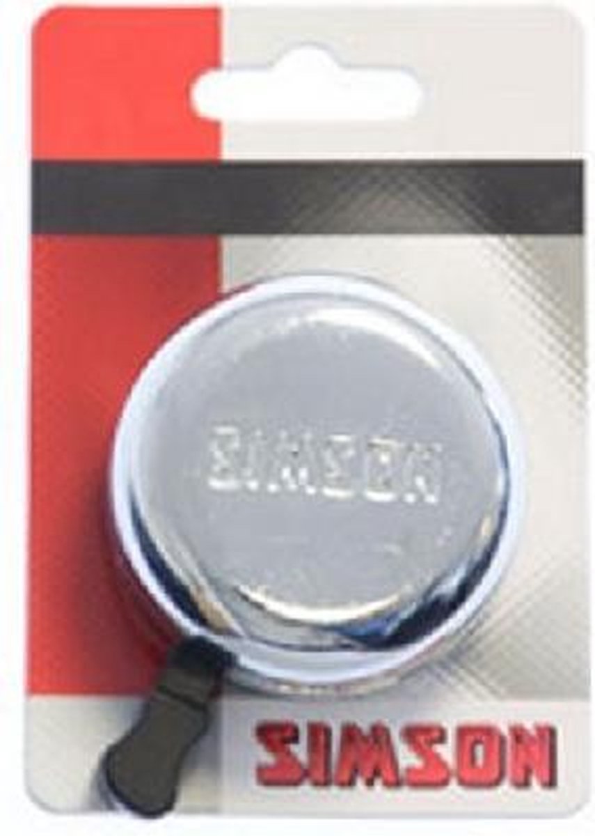 Simson Fietsbel Traditioneel chroom - Silver