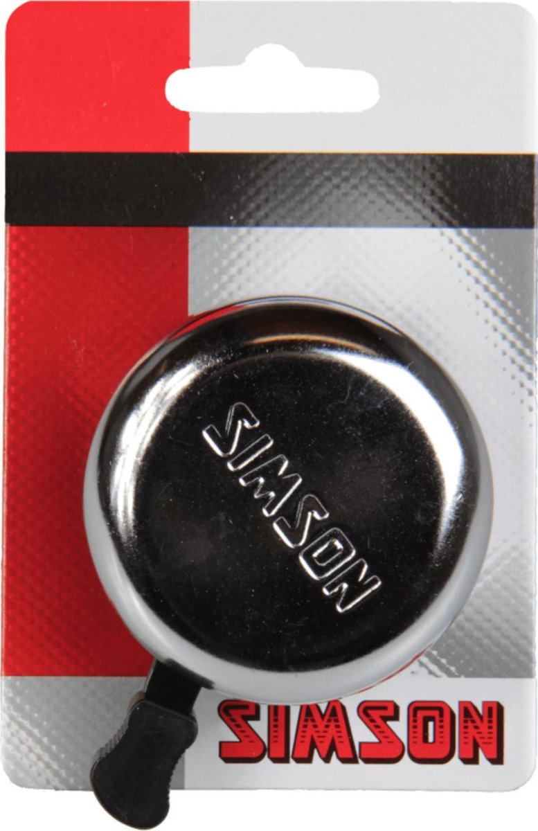 Simson Fietsbel Traditioneel chroom - Silver
