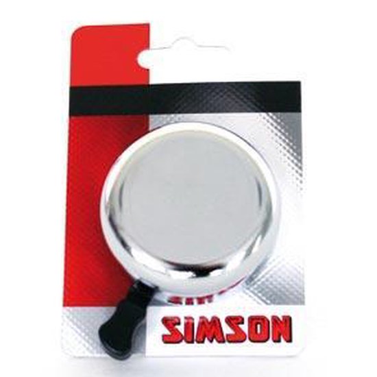 Simson Fietsbel Traditioneel chroom - Silver