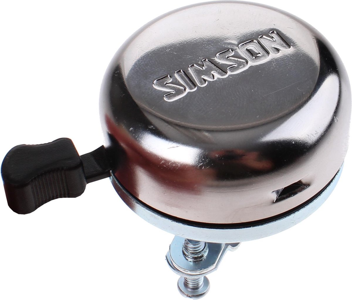 Simson Fietsbel Traditioneel chroom - Silver