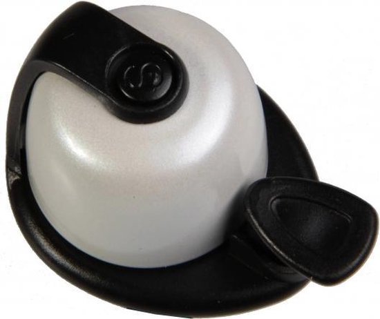 Simson Fietsbel Allure wit/ - Zwart