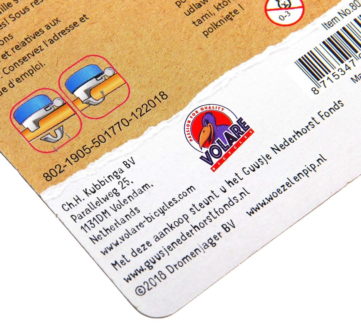 Volare Bel Woezel En Pip - Groen