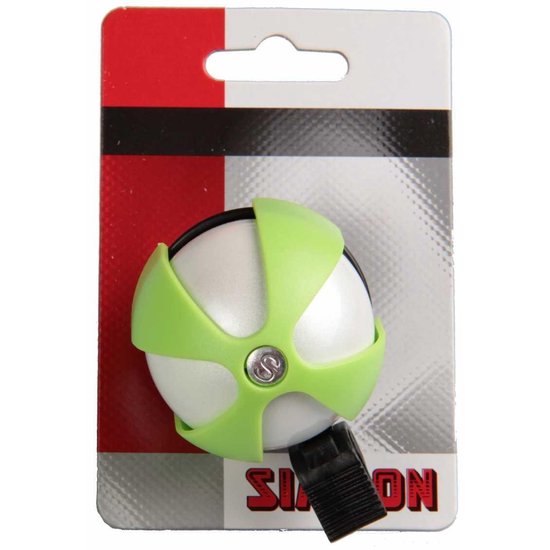 Simson Fietsbel Sport/lime - Wit