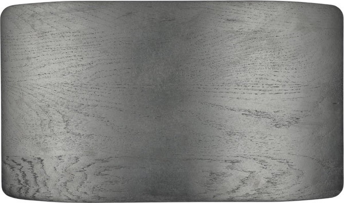 Villa Collection Bast houten krukje - Zwart