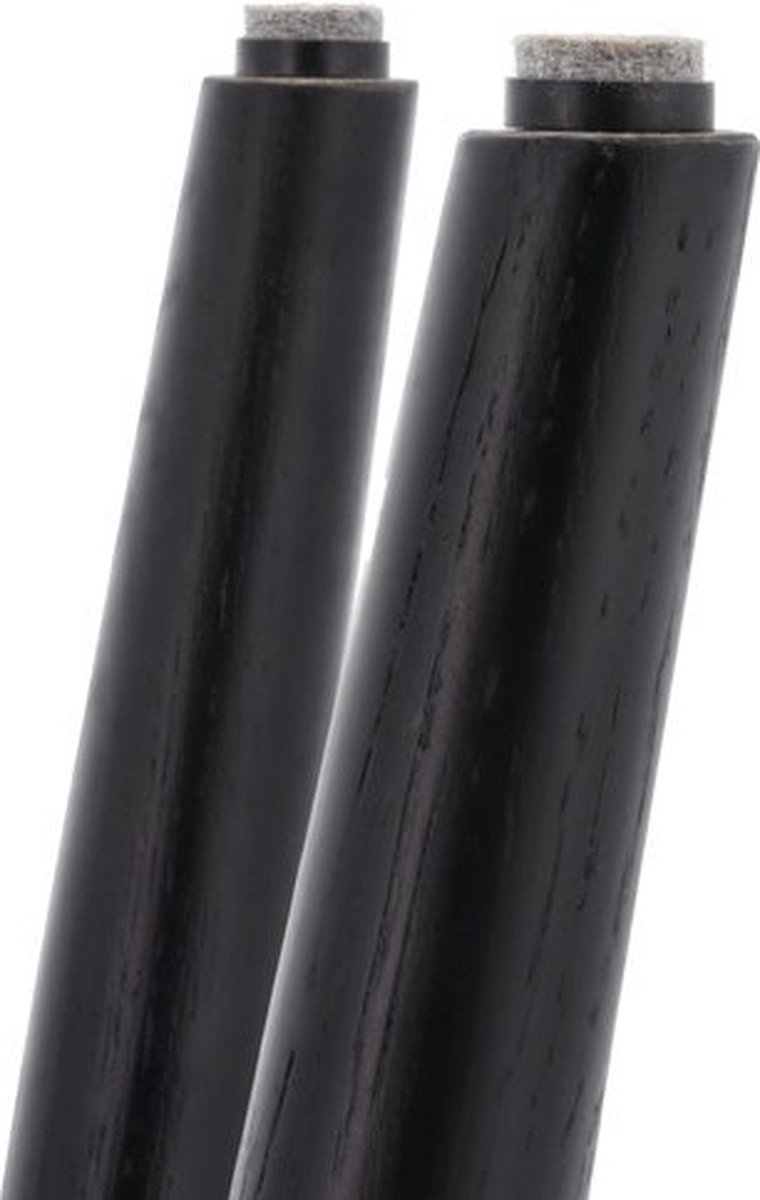 Villa Collection Bast houten krukje - Zwart