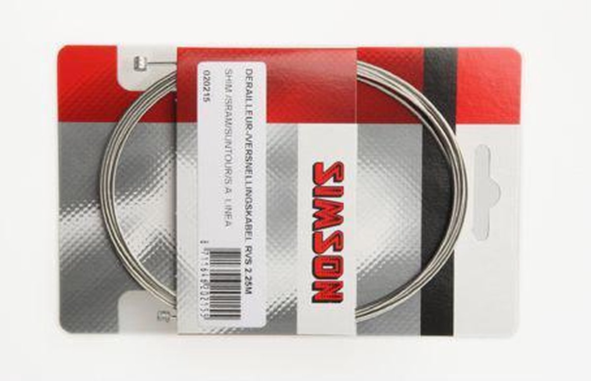 Simson Binnenkabel derailleur/versnelling - Silver