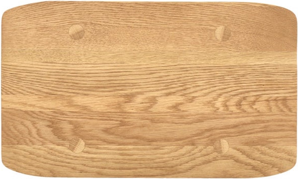 Villa Collection Bodo houten krukje - Bruin