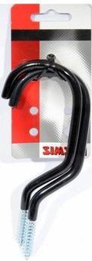 Simson Fietsophanghaken - Zwart