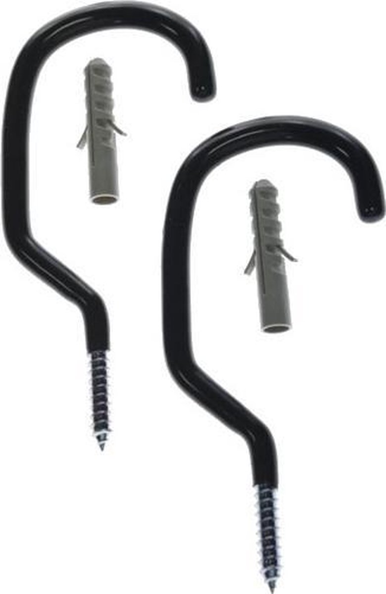 Simson Fietsophanghaken - Zwart