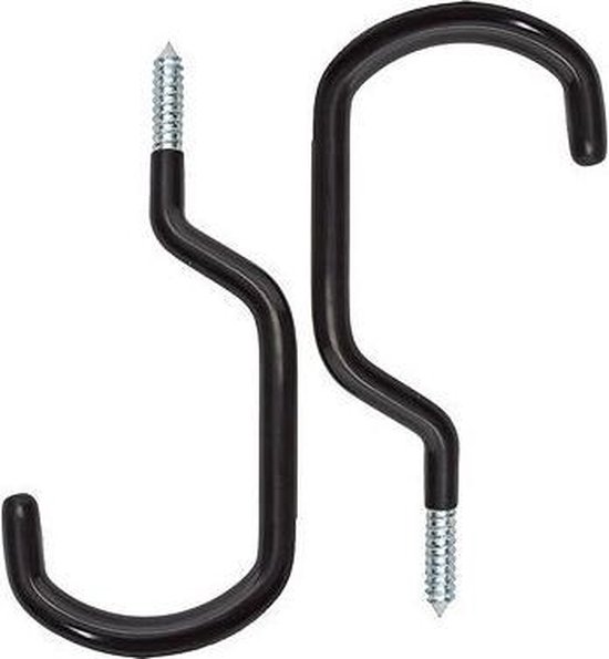 Simson Fietsophanghaken - Zwart