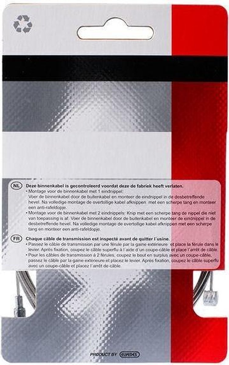 Simson Universele Binnenkabel rem RVS - Silver