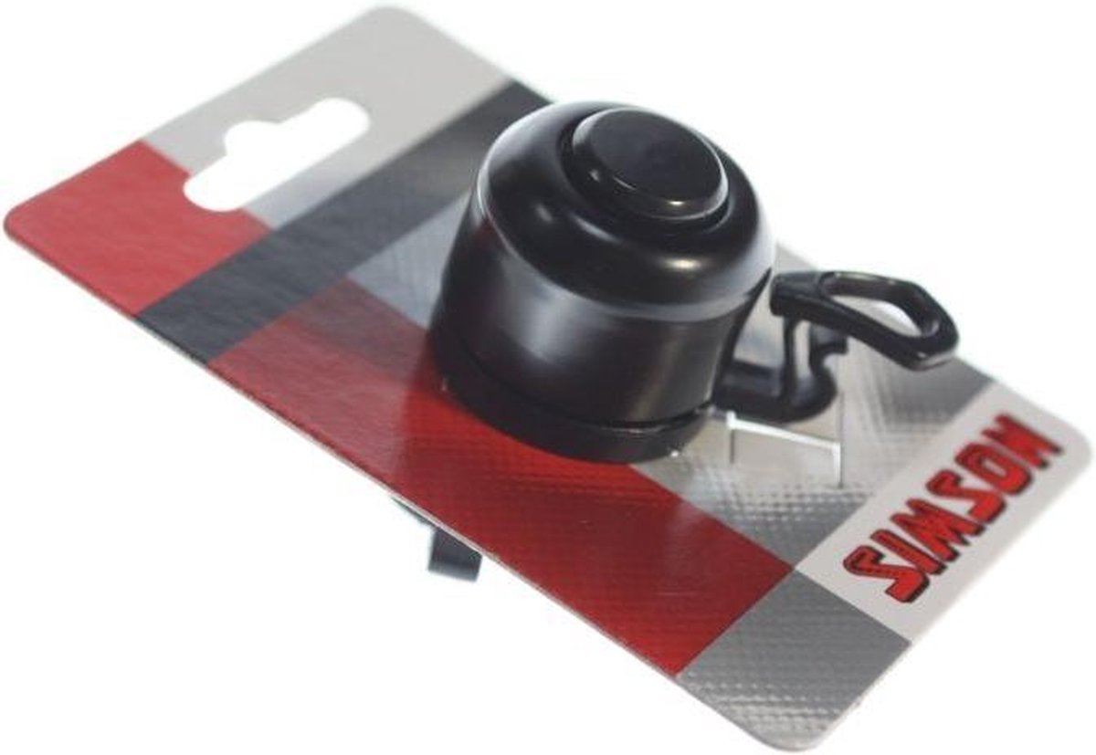 Simson Fietsbel Compact - Zwart