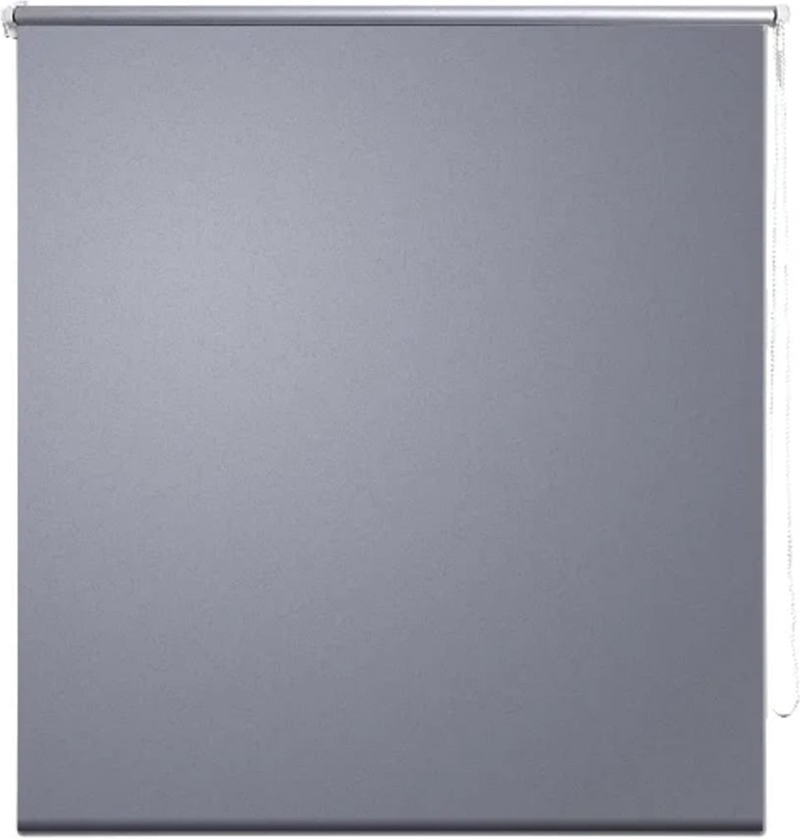 vidaXL Rolgordijn verduisterend 80 x 230 cm - Grijs