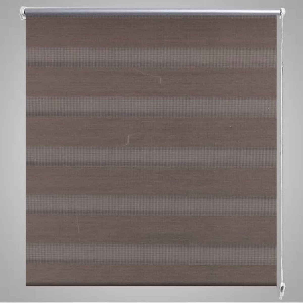 vidaXL Duo Rolgordijn 50x100cm Koffie - Bruin