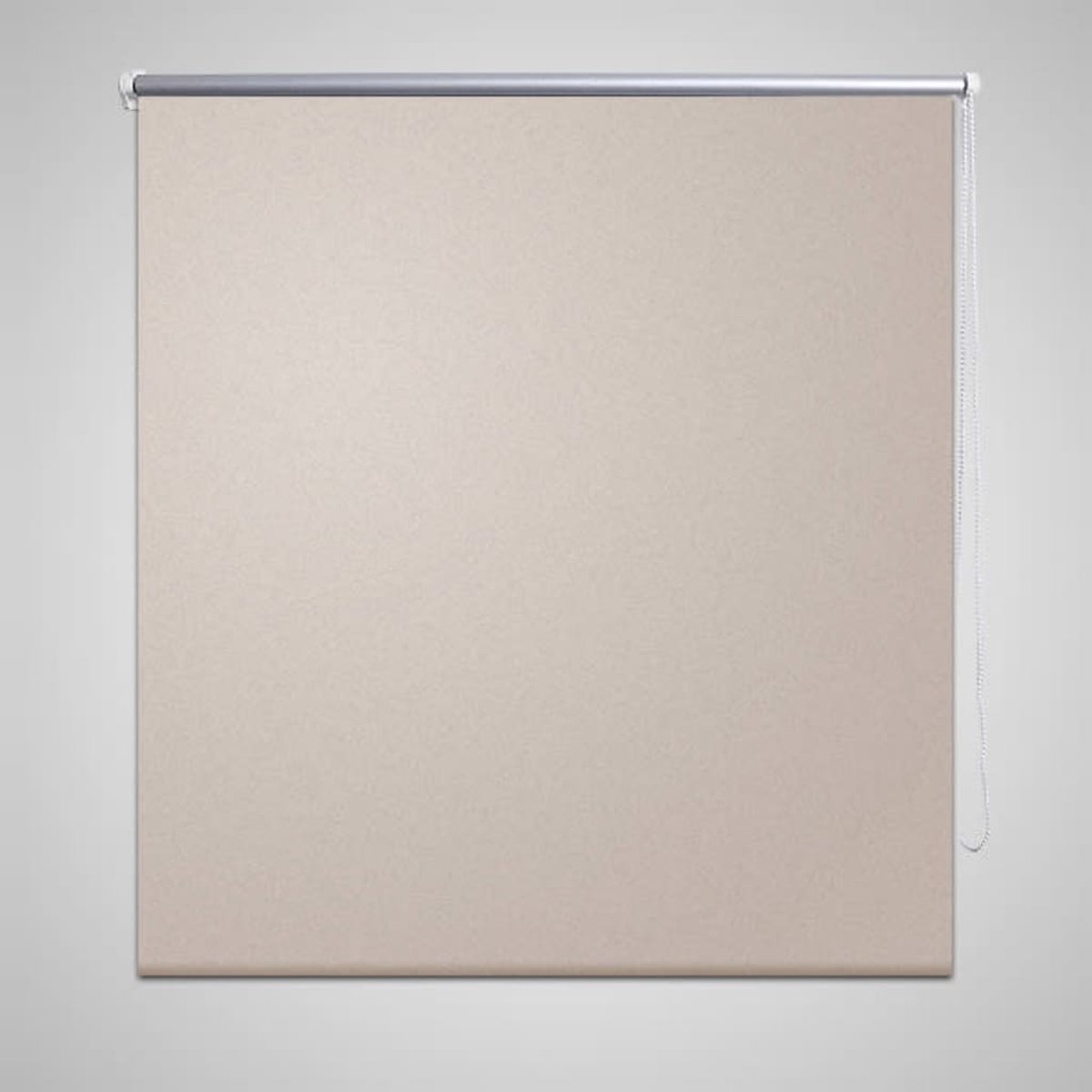 vidaXL Rolgordijn verduisterend blackout 140 x 230 cm - Beige